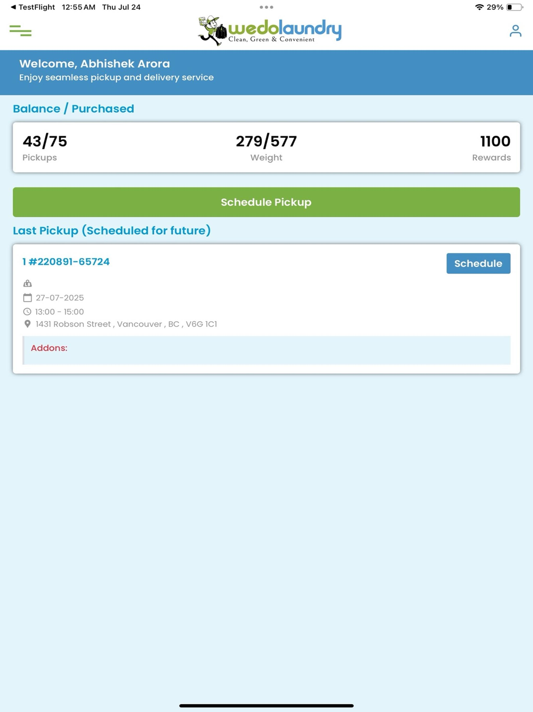 WeDoLaundry screenshot 14