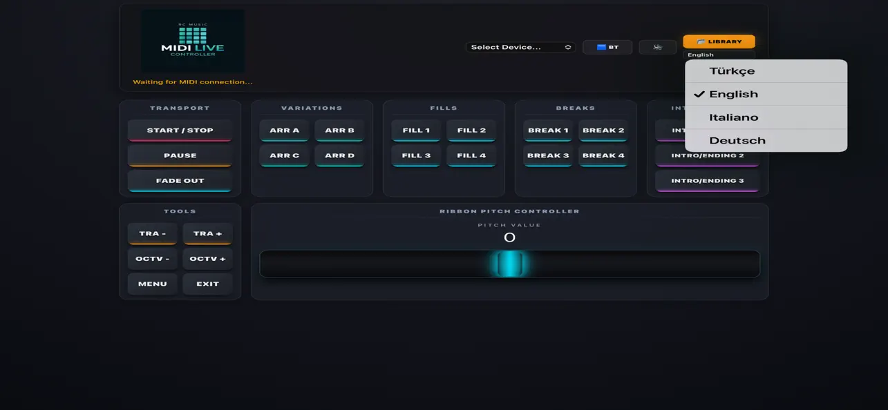 Screenshot #3 pour MIDI LIVE Controller