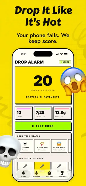 DropAlarm screenshot 1