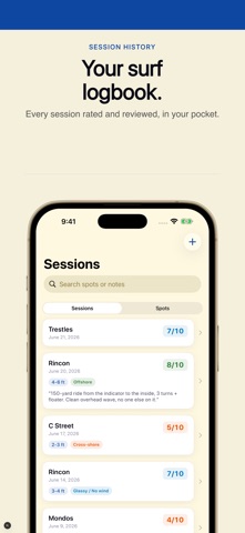 Surf Log Quiver Tracker - Sand Screenshot 4 of 5
