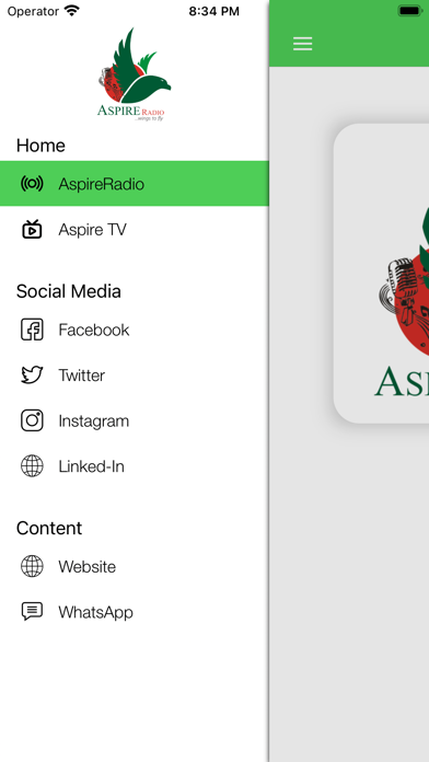 AspireRadio Screenshot