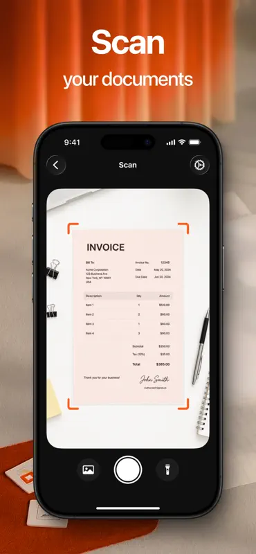 Lens - PDF Scanner and Editor screenshot 1 of 10