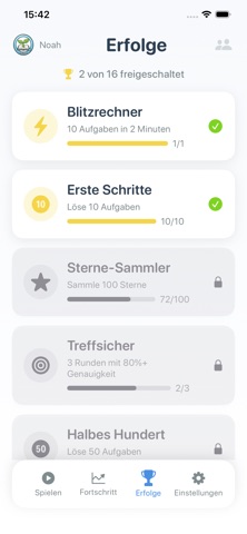 RechenStar iPhone screenshot