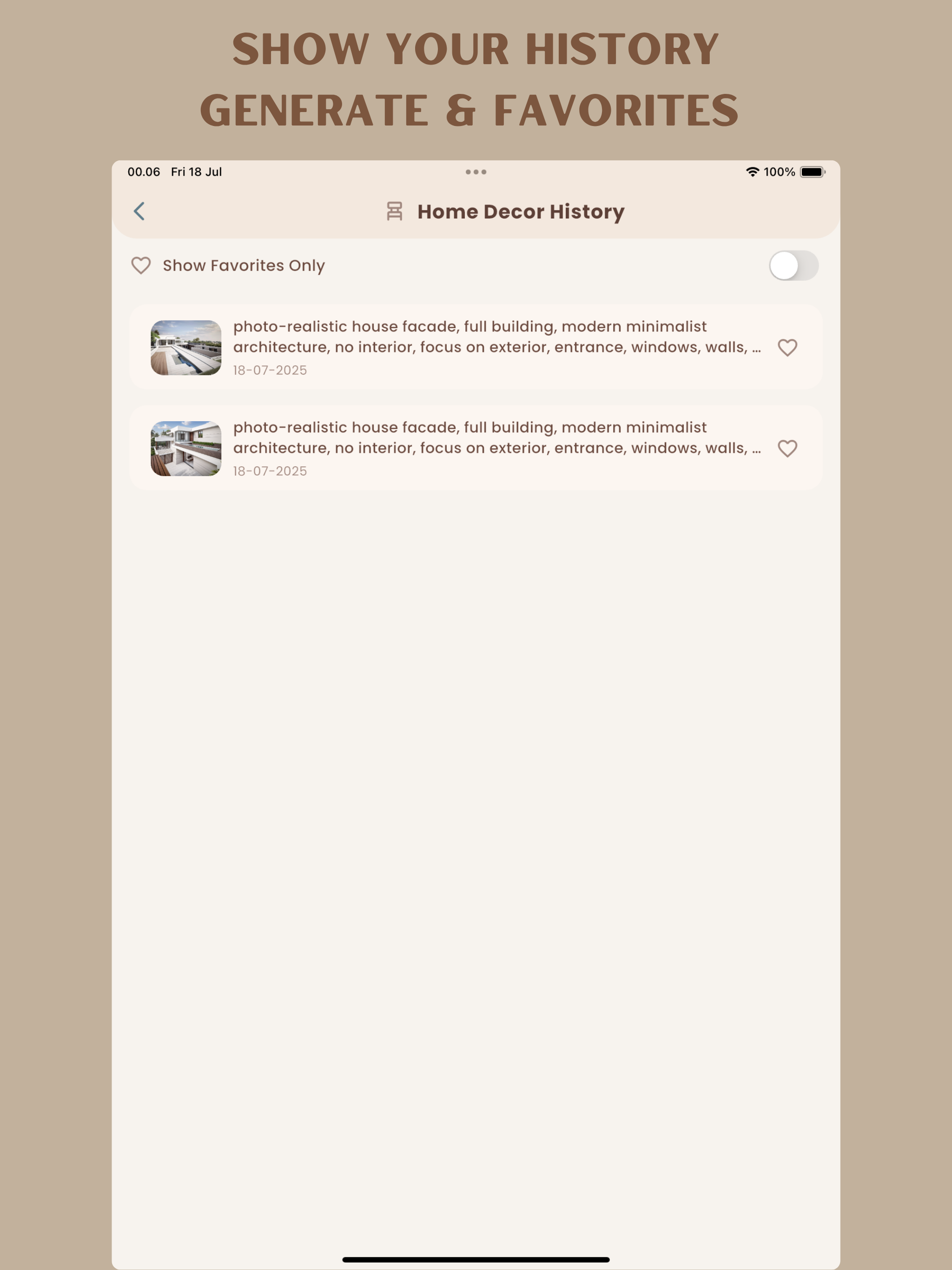 AI Home Design Landscape