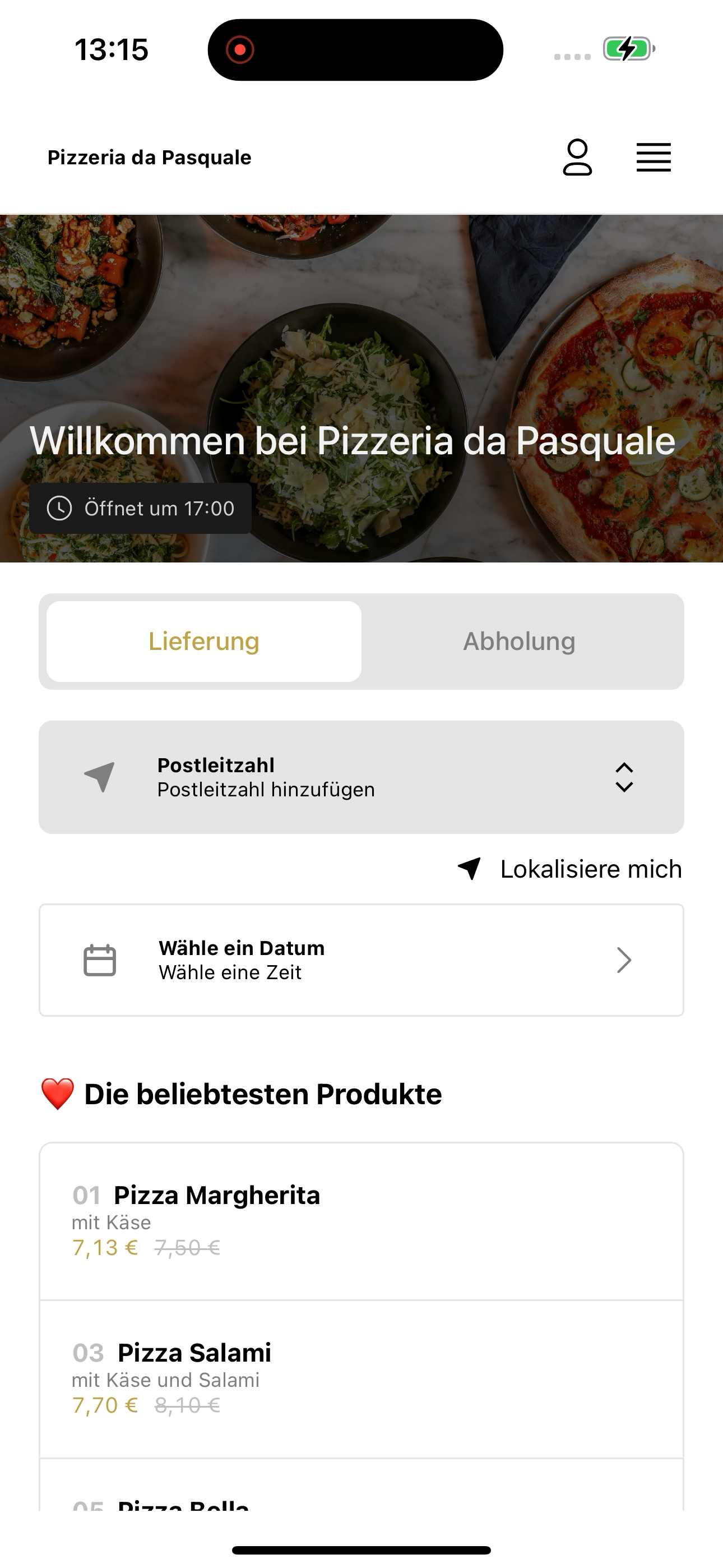 Pizzeria da Pasquale screenshot 5