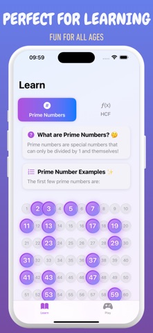 Prime Numbers Math Games Screenshot 1 of 7