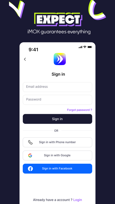 iMOX: Social Buy & Sell Videos Screenshot