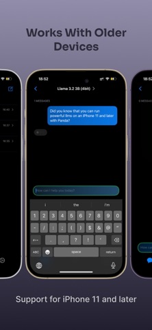 Panda LLM Offline & Private AI iPhone screenshot
