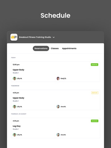 Breakout Fitness Training iPad screenshot