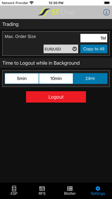 SFOne FX Trader Screenshot 7 of 8