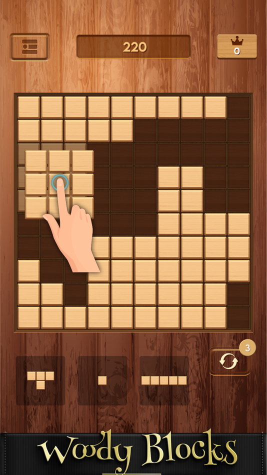 #1. Woody Block Puzzle (iOS) 由: Li Chen