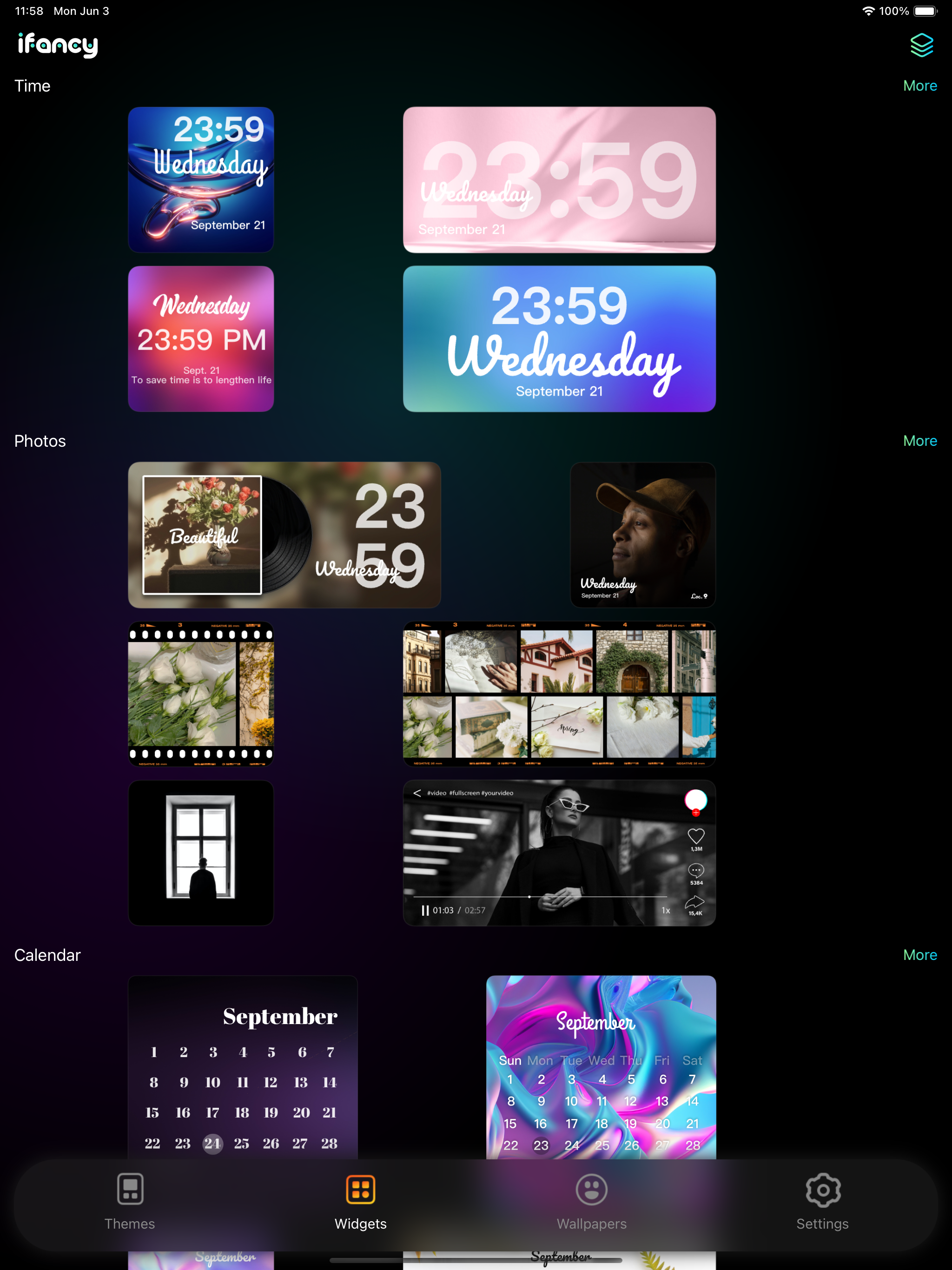 iFancy - Widgets & Wallpaper