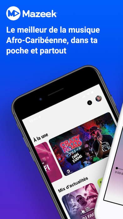 Screenshot #1 pour Mazeek : Musique & Podcast