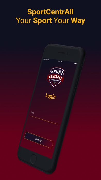 SportCentrAll Screenshot