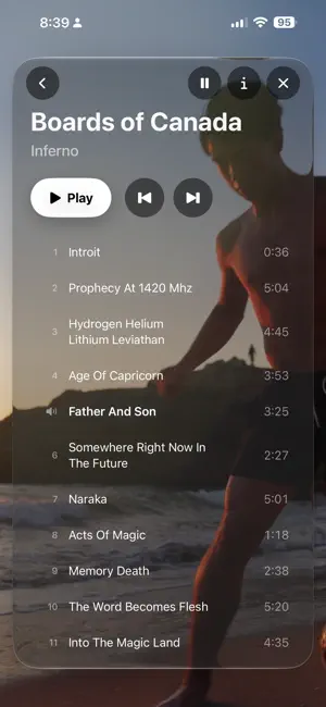 Mabus: Music listening room screenshot 4