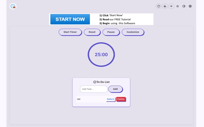 Work Time Tracker Offline screenshot