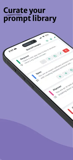 QuickPrompts: AI Prompt Helper screenshot 1