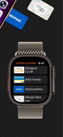 mobile-pocket 会员卡 screenshot