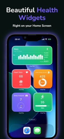 VitalTile: Health Widgets Screenshot 1 of 6
