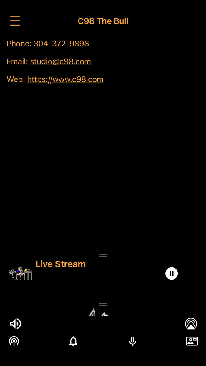 C98 The Bull WCEF-FM