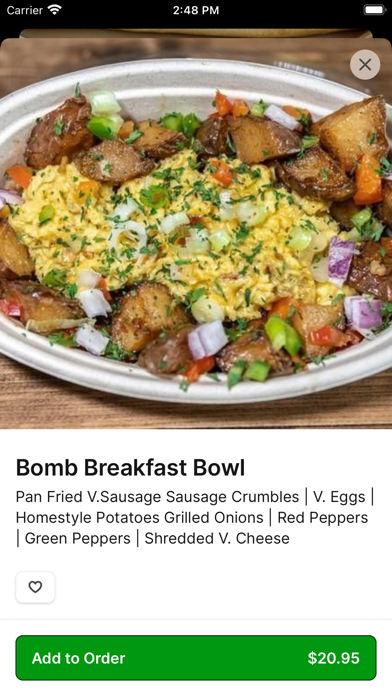 C4Eats iPhone screenshot 3 - Food & Drink app