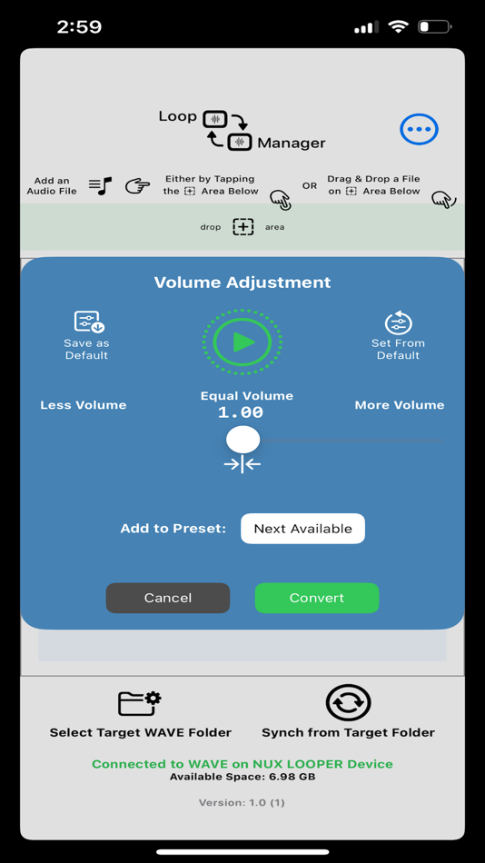 #5. Loop Manager (iOS) 由: Stephane Villeneuve