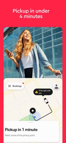 Freenow by Lyft – taxi & more App Store preview screenshot 5