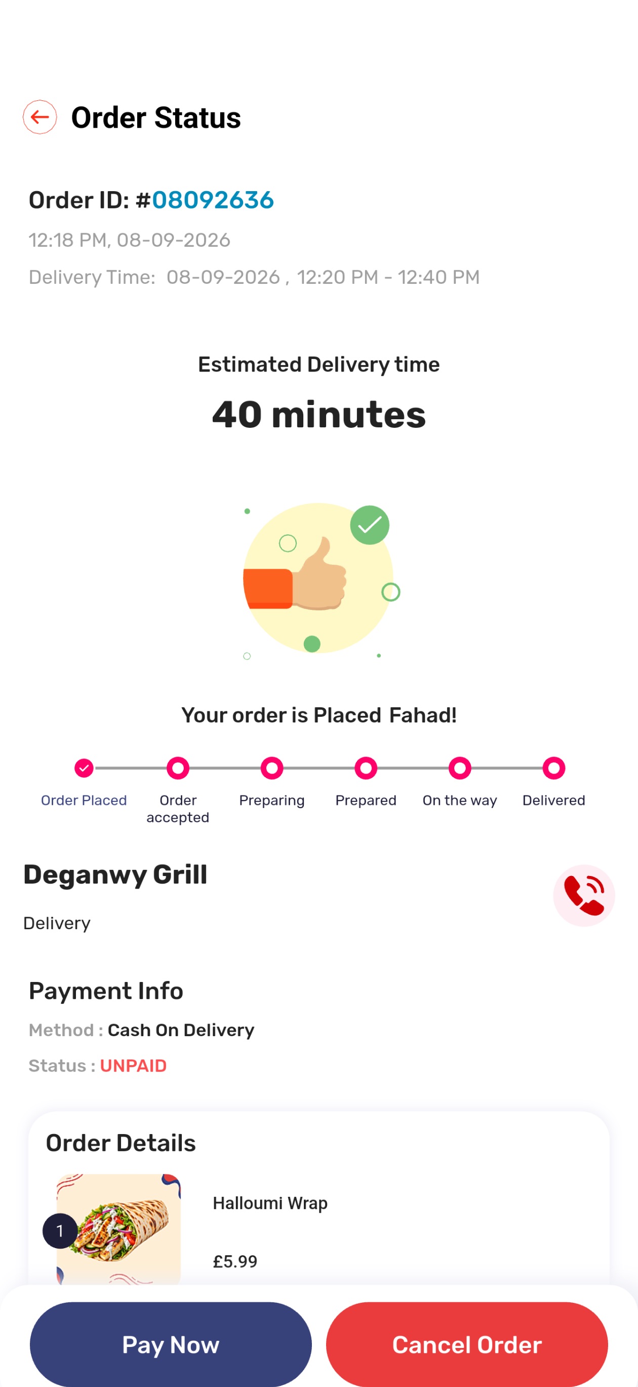 Screenshot 5 of Deganwy Grill