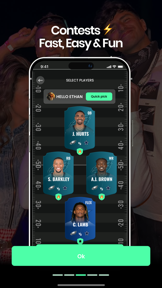 FanUp - Daily Fantasy Sports screenshot