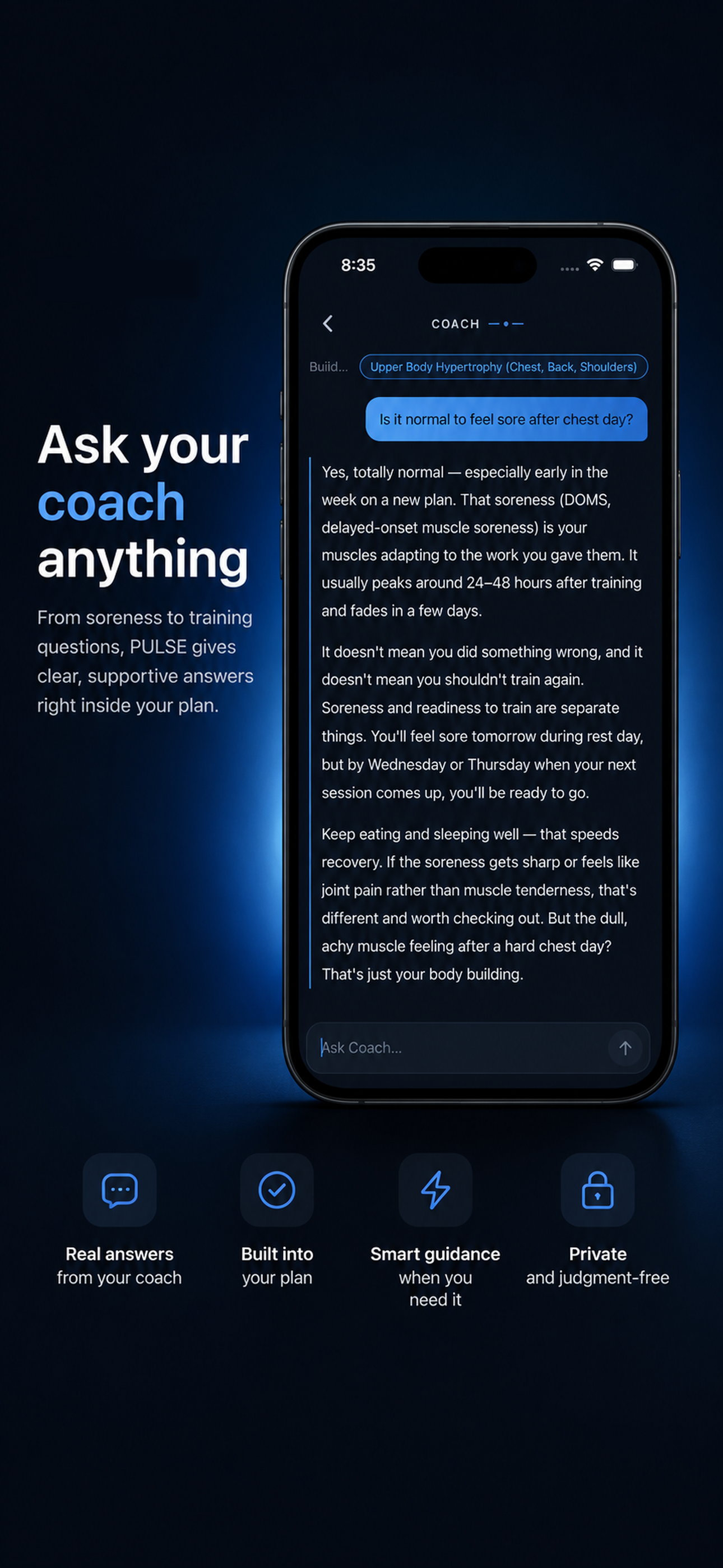 PULSE: Workout & Meals screenshot 5