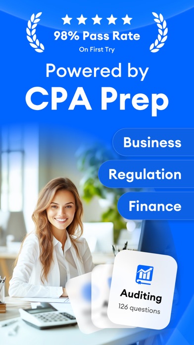 CPA Test Prep 2026 iPhone screenshot 1 - Education app