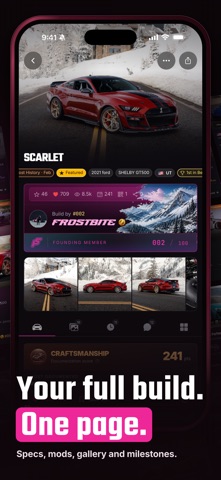 PinkSlips: Car Build Tracker Screenshot 2 of 10