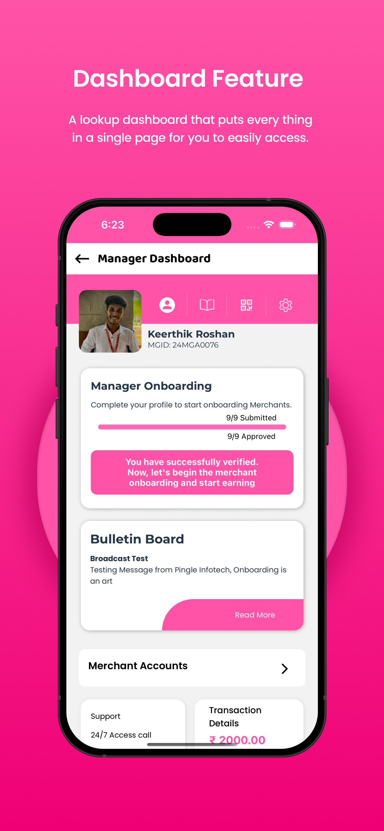 Pingle Manager