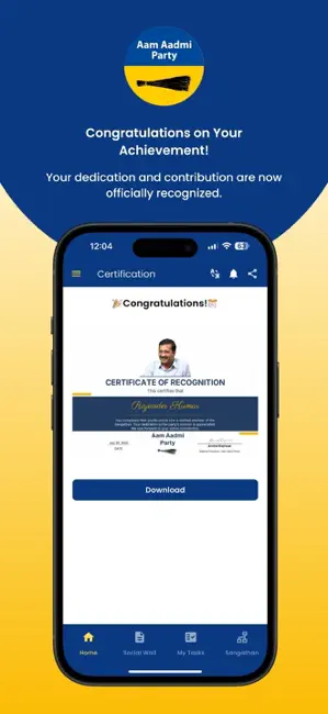 AAP Ka App iPhone screenshot 6