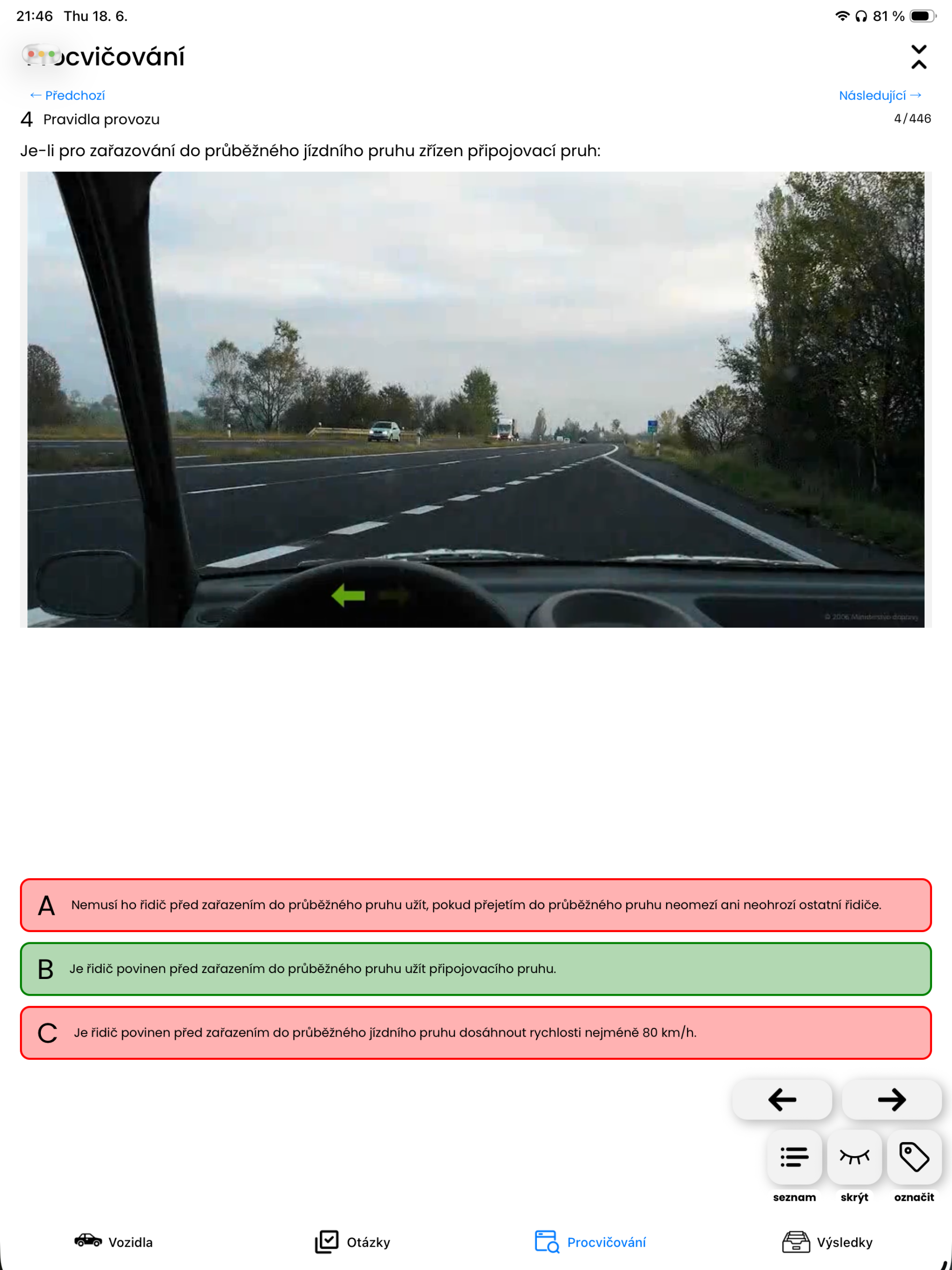 Testy Na Řidičák screenshot 6