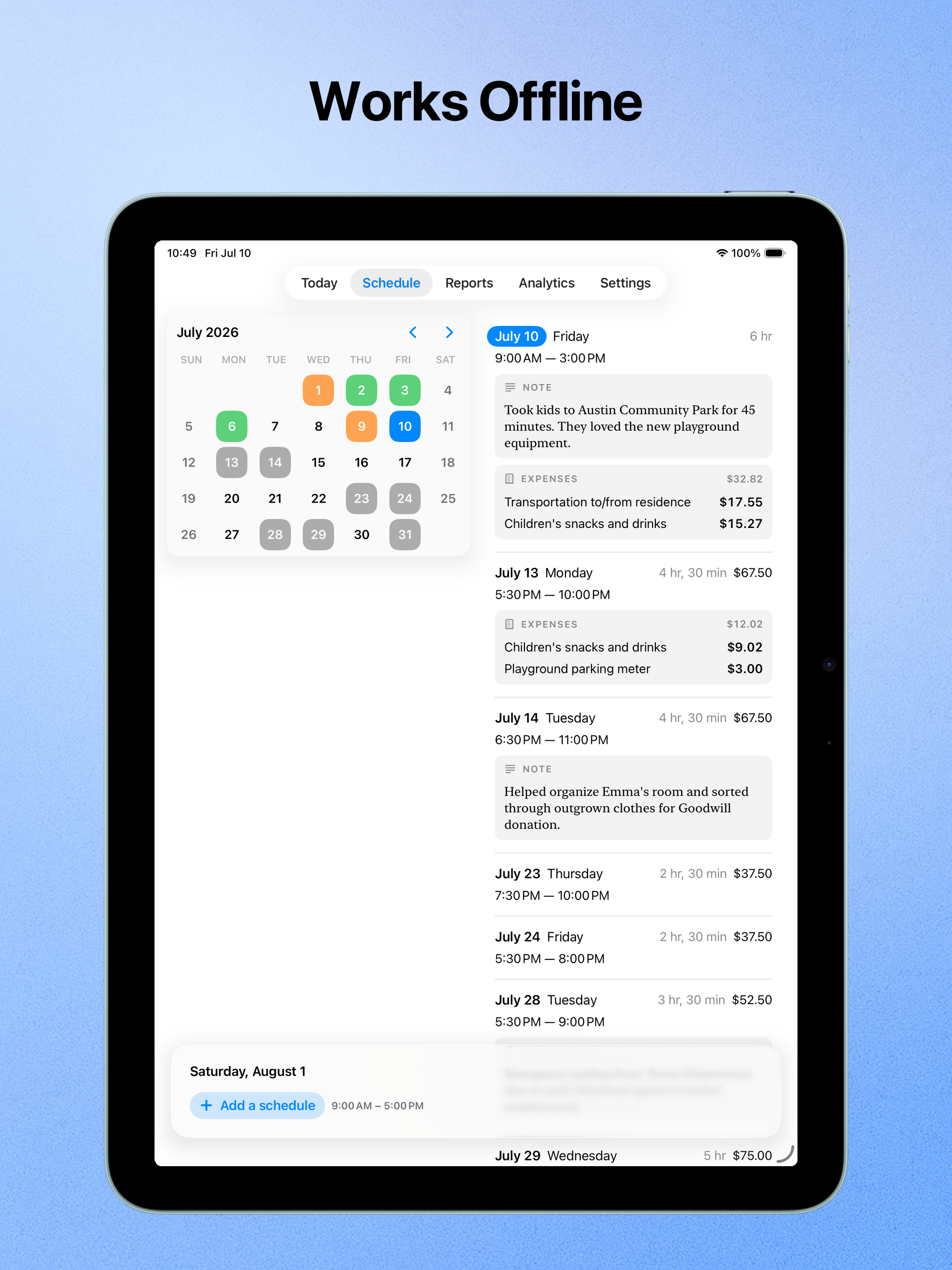 WorkHourly: Hours Tracker screenshot 13