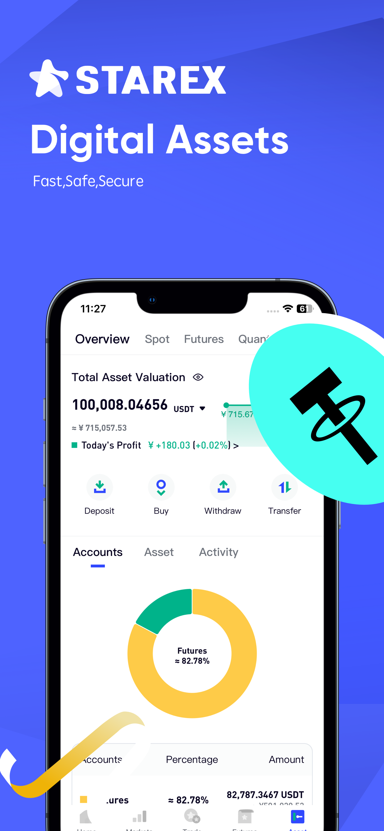 StarEx - Buy Bitcoin & Crypto