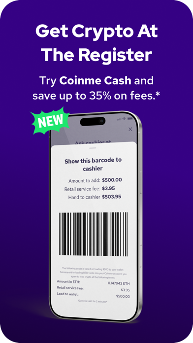 Screenshot 4 of Coinme: Buy Bitcoin & Crypto App