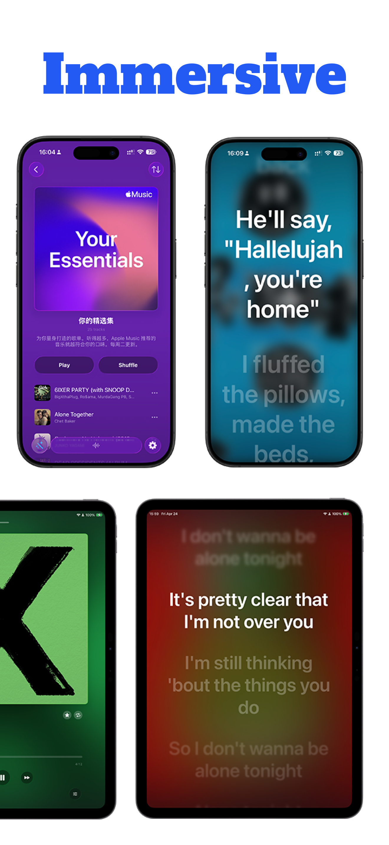DeepMusic: Immersive Lyrics