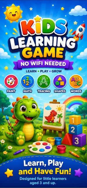 Kids Games 3–5 No WiFi screenshot 1
