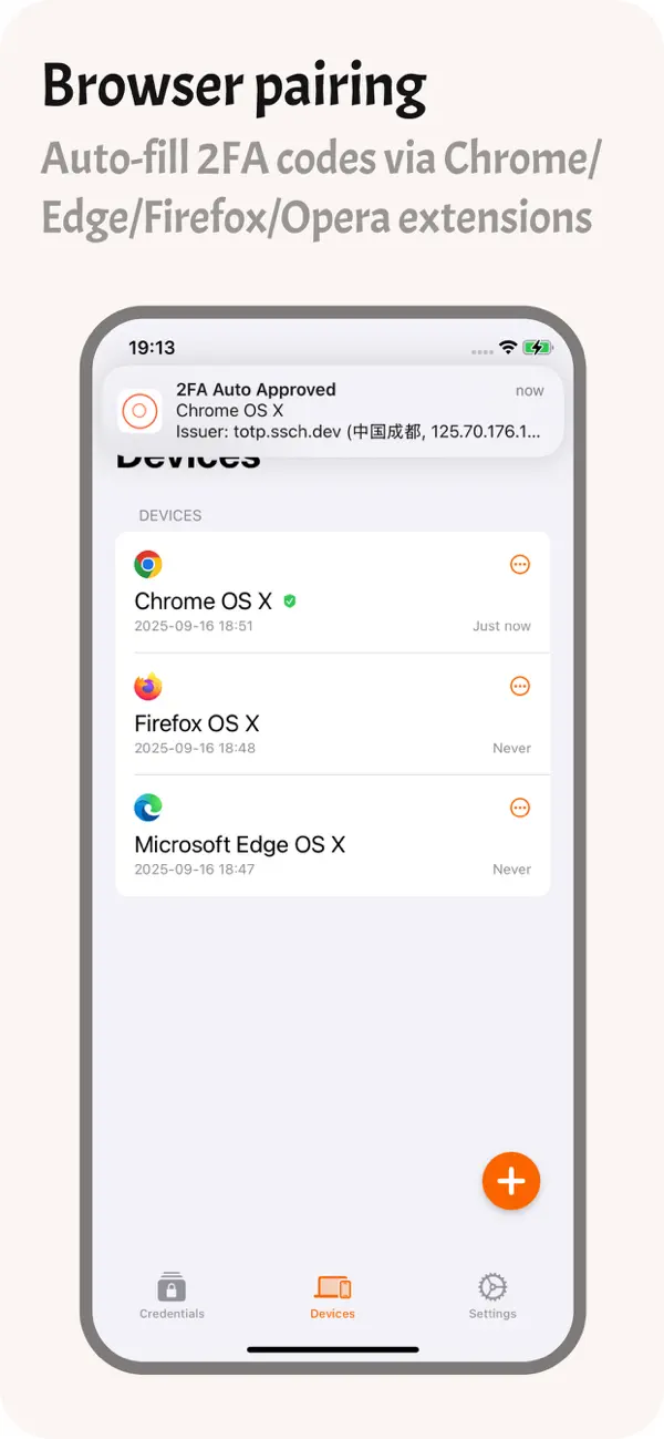 Screenshot #2 pour AuthONE Authenticator