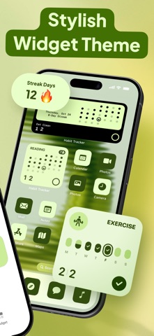 Habit Tracker Widget iPhone screenshot