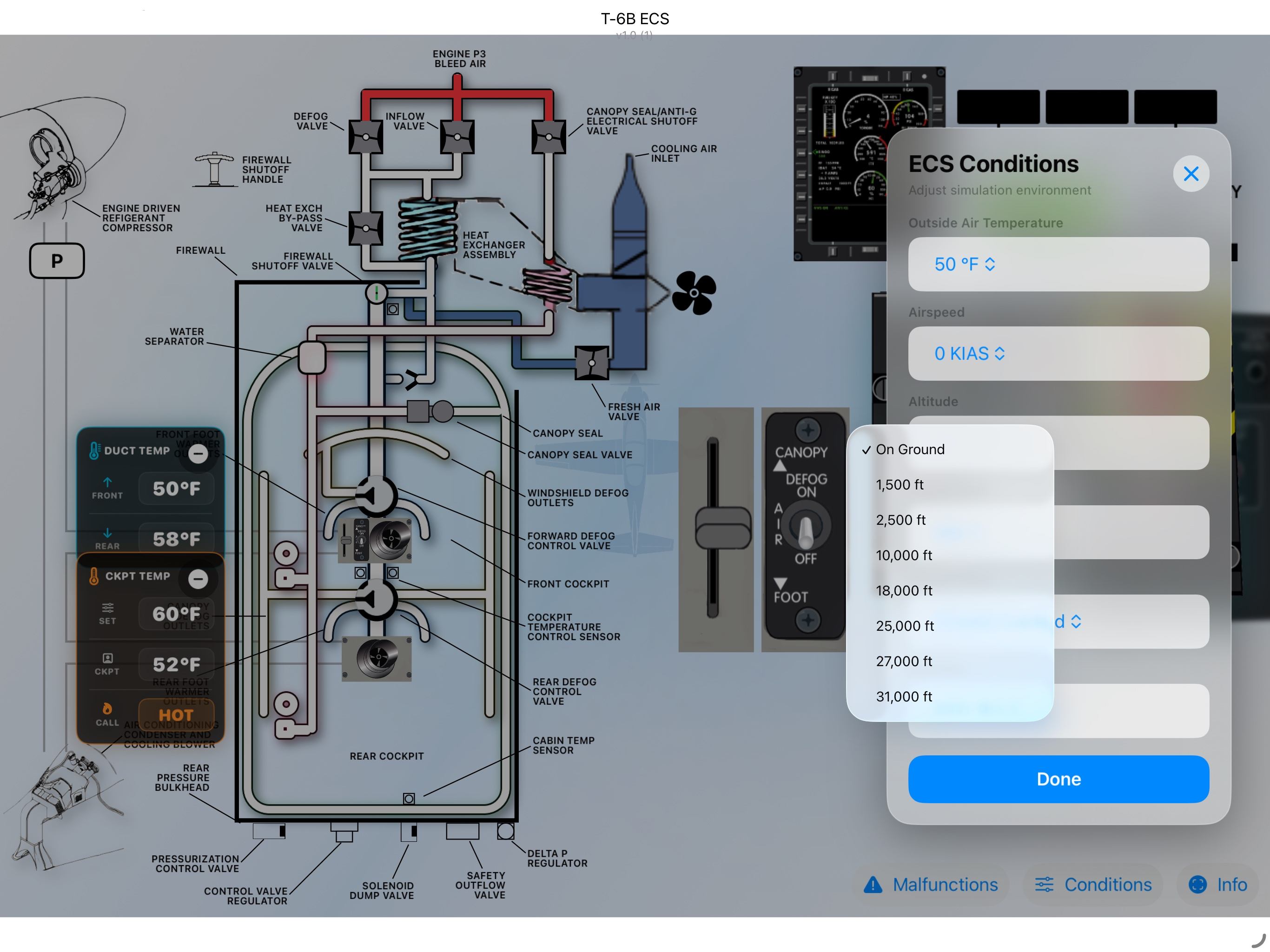 T-6B ECS Trainer screenshot 2
