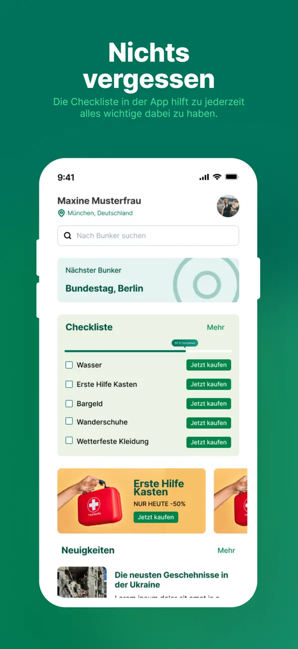 Screenshot #2 pour BunkerFinder