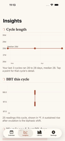 Lumi: Period & Ovulation Screenshot 6 of 10