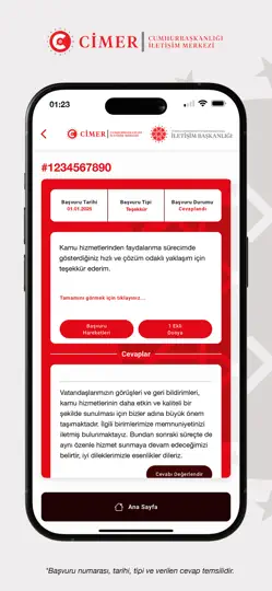Cimer Mobil iPhone Ekran Görüntüsü 3
