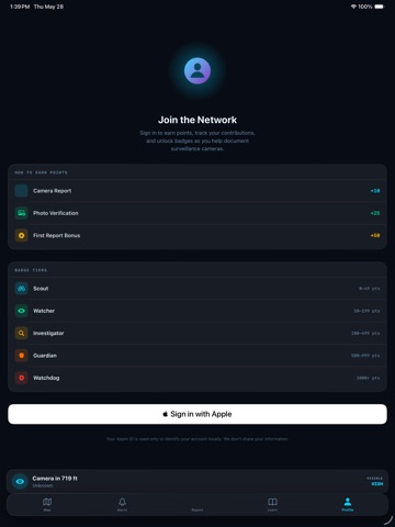 Flock Alert iPad screenshot 2