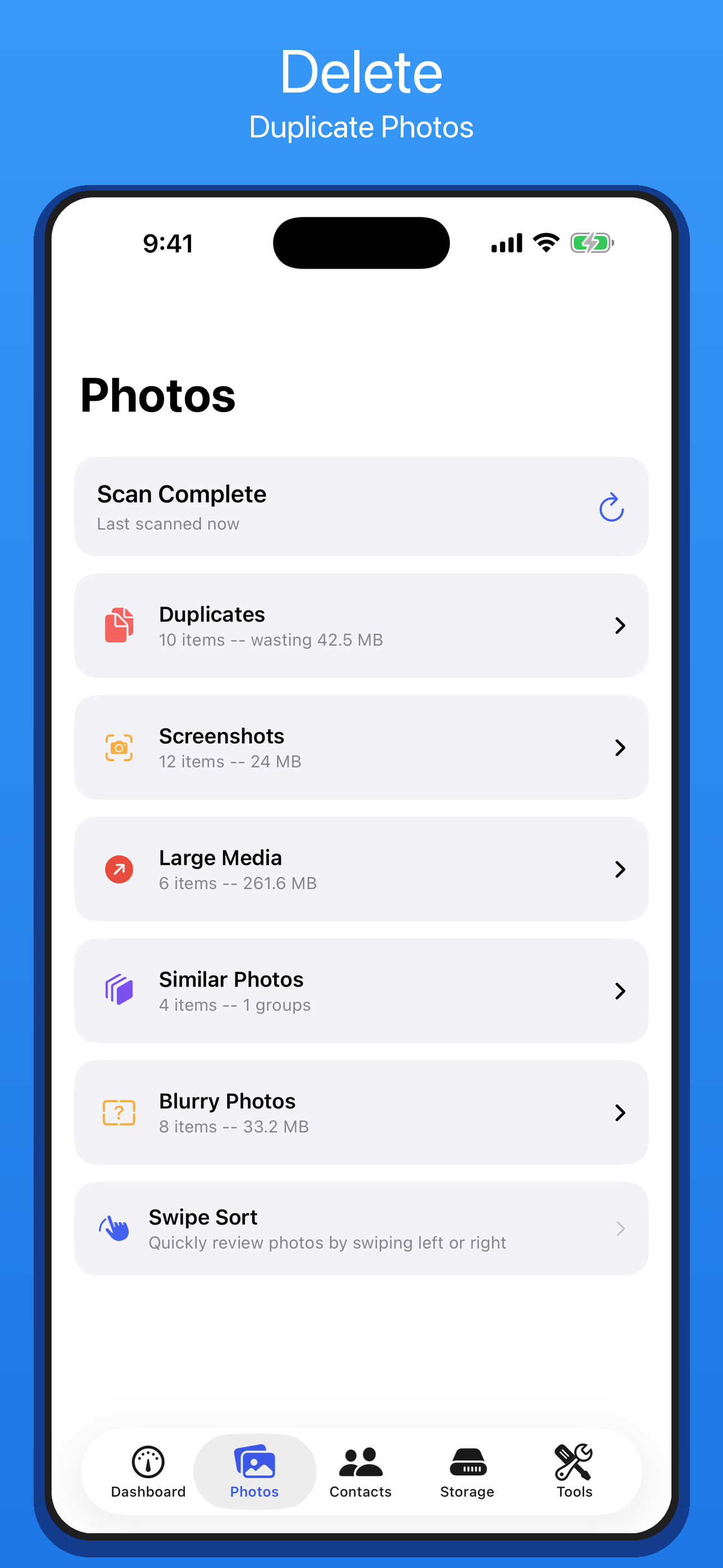Cleaner One: Photo Cleanup screenshot 2