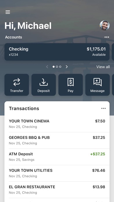 RiverFall Credit Union Screenshot