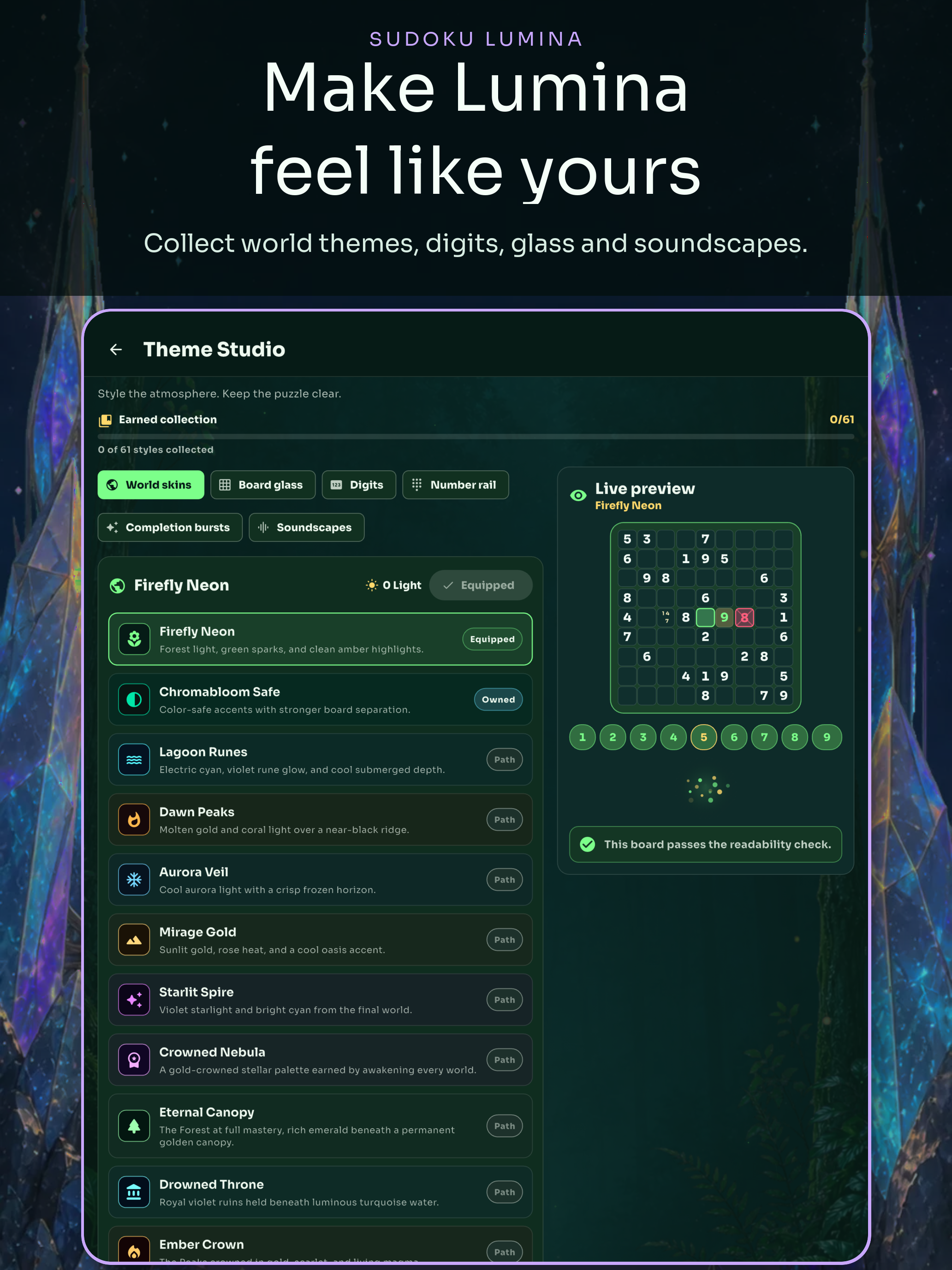 Sudoku Lumina: Daily Puzzles screenshot 13